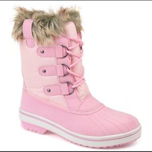 Journee Collection North Women's Faux-Fur Tall Boots- Size 10